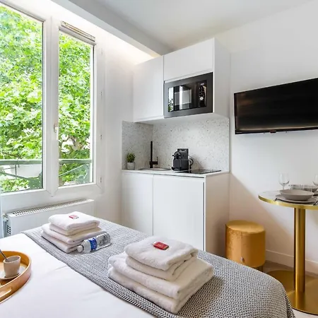 Cosy Studio - Parc Des Expositions Tour Eiffel 12 דירה *